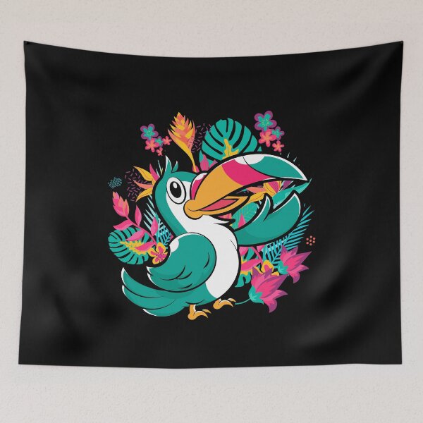 Item preview, Bird Watcher Exotic Plants Ornithology Tropical Bird Lover Toucan designed and sold by bestshirtdesign.