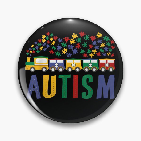 Item preview, Autism Train Colorful Autism Awareness Puzzle Gift T-Shirt designed and sold by VargasParis.