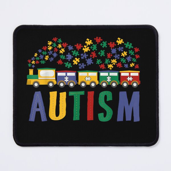 Item preview, Autism Train Colorful Autism Awareness Puzzle Gift T-Shirt designed and sold by VargasParis.