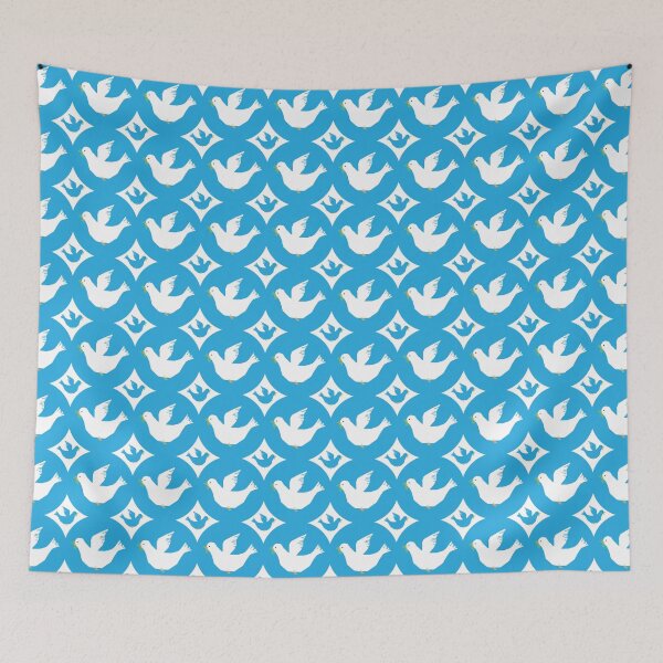 Item preview, Peace doves in a light blue sky designed and sold by studioMoSa.