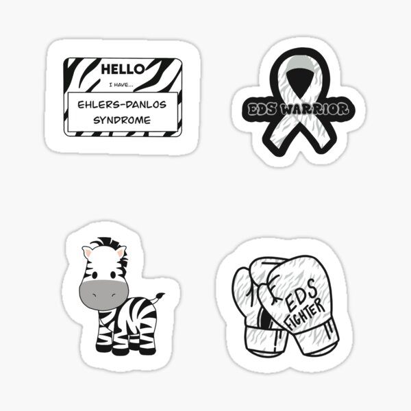 Ehlers-Diablos Syndrome Sticker Pack Sticker