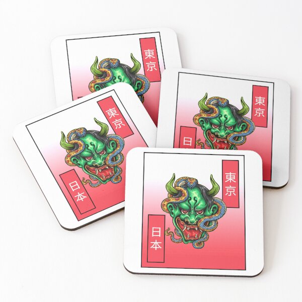 Item preview, Creative Ferocious Overcome Strong Oni And The Snake Gift For designed and sold by ChamoroBowmaney.