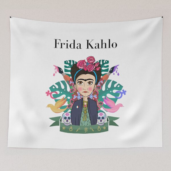 Item preview, Frida Kahlo illustration designed and sold by Artquipo.