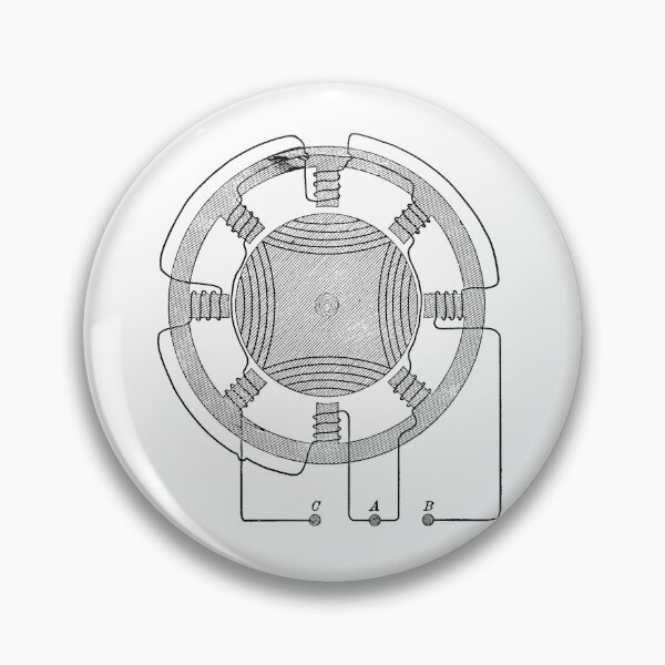 Artikelvorschau, Drehstrommotor | Vintage Elektrik entworfen und verkauft von EngineersArt.