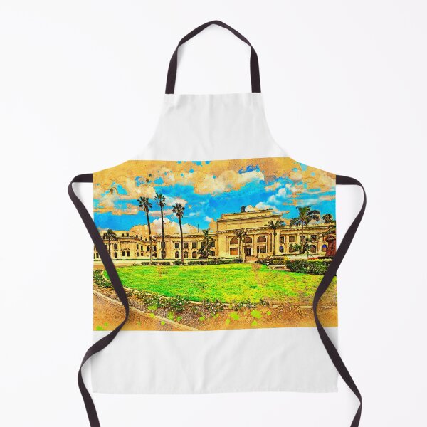 Item preview, Ventura City Hall and Father Serra statue designed and sold by NickoPrints.