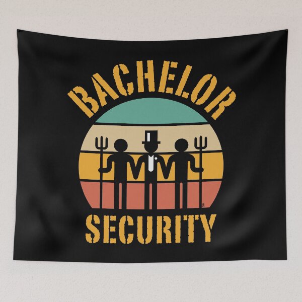 Item preview, Bachelor Security (Stag Party / Sunset / 5C) designed and sold by MrFaulbaum.