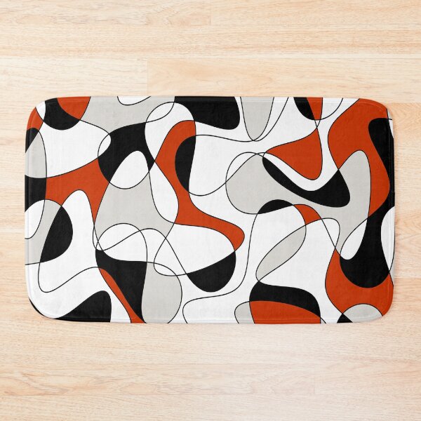 Item preview, Abstract pattern - red, gray and black. designed and sold by K.S ART.