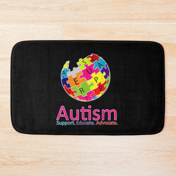 Item preview, Autism Awareness Tshirt Support Educate Advocate Puzzle designed and sold by VargasParis.