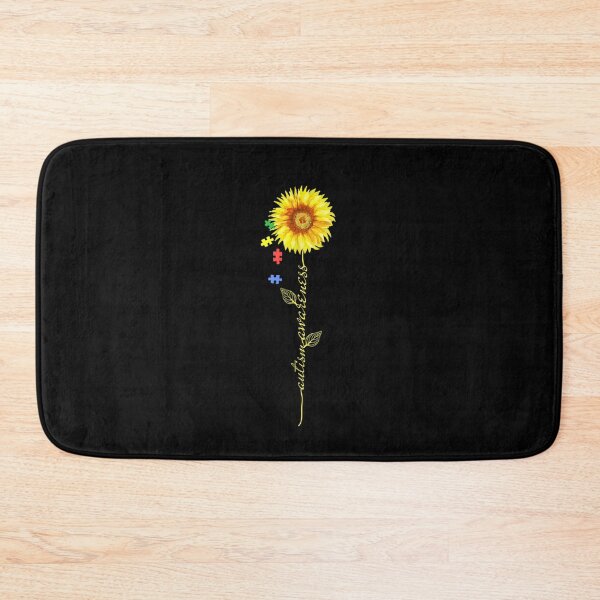 Item preview, Autism Awareness Sunflower Puzzle Pieces designed and sold by VargasParis.