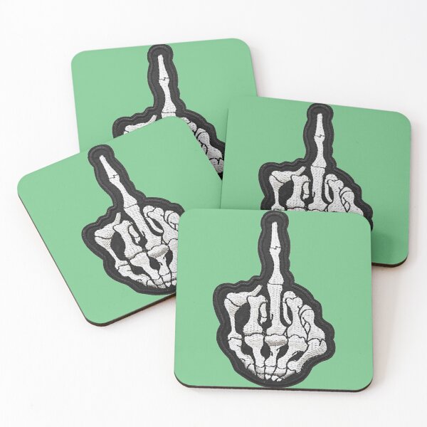 Item preview, Middle Finger Skull   designed and sold by BroadnaxUS.