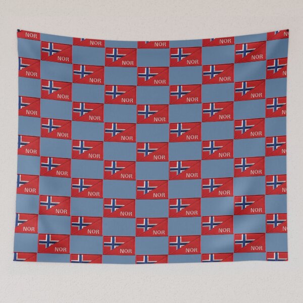 Item preview, Norway Flag    designed and sold by BroadnaxUS.