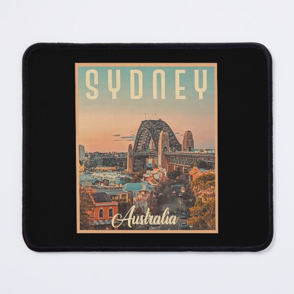 Item preview, Sydney Australia Vintage Travel, Best Gift Idea For Sydney Lovers And Travel To Sydney designed and sold by Paintcorner.