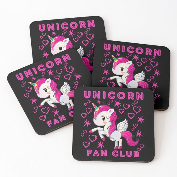 Item preview, Unicorn Fan Club Pink designed and sold by SunfullyYours.