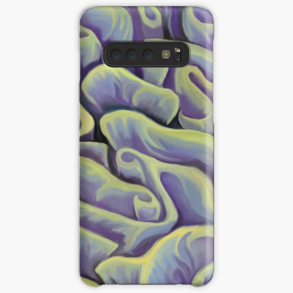 Green and Purple Coral Samsung Galaxy Snap Case
