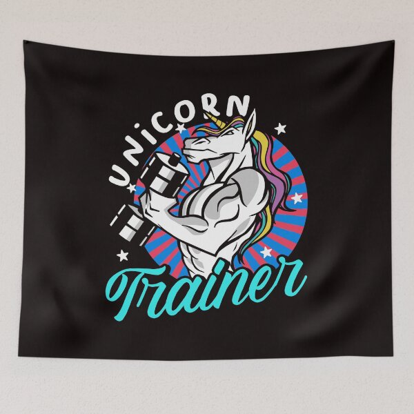 Item preview, Unicorn Personal Trainer Fitness Instructor Workout Coach designed and sold by TomGiantDesigns.