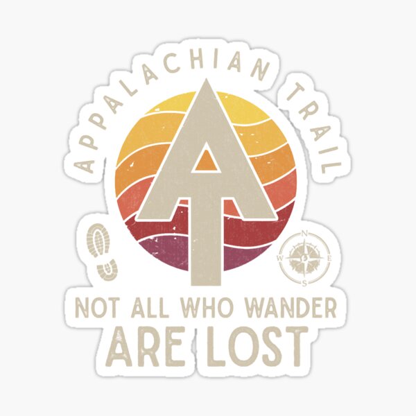 Artikel-Vorschau von Appalachian Trail Logo Wandern Wandern in den USA, designt und verkauft von JasonGandhi.