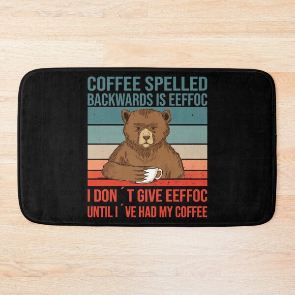 Item preview, Coffee spelled backwards is eeffoc coffee caffeine designed and sold by JasonGandhi.