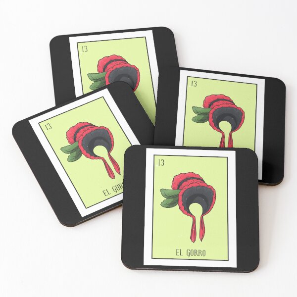 Item preview, El Gorro Lottery Card The Hat Card Mexican Lottery designed and sold by JasonGandhi.