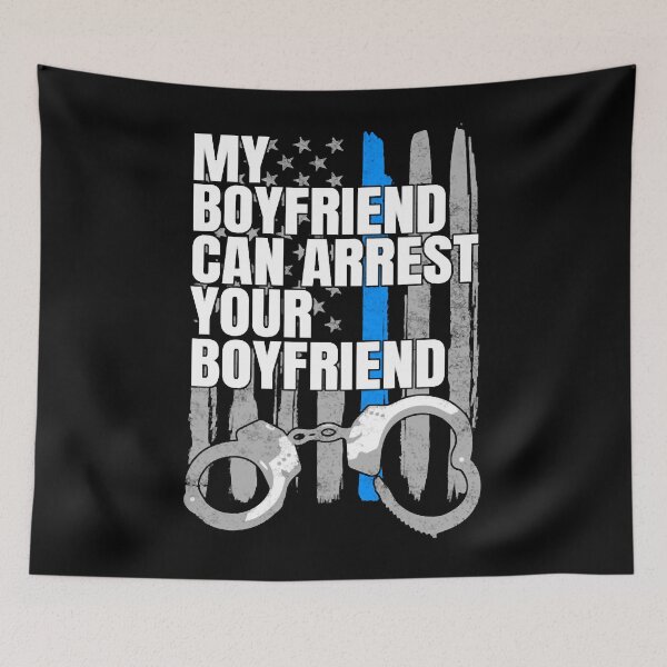 Item preview, Funny Police Officer Boyfriend Cop Joke Gag Gift designed and sold by JasonGandhi.