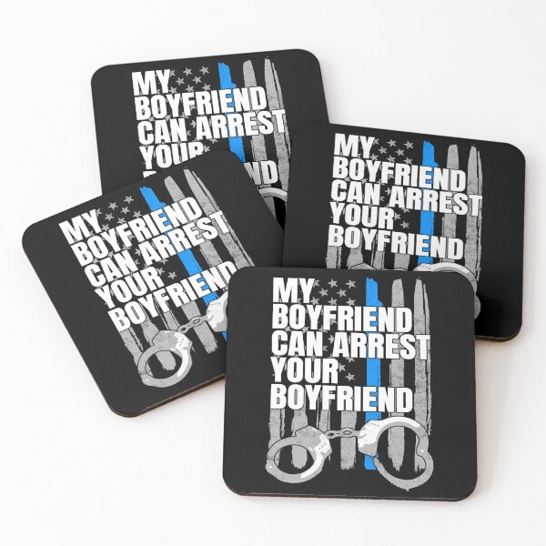 Item preview, Funny Police Officer Boyfriend Cop Joke Gag Gift designed and sold by JasonGandhi.