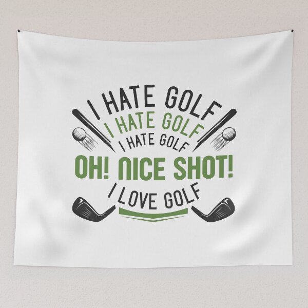 Item preview, I Hate Golf designed and sold by JasonGandhi.