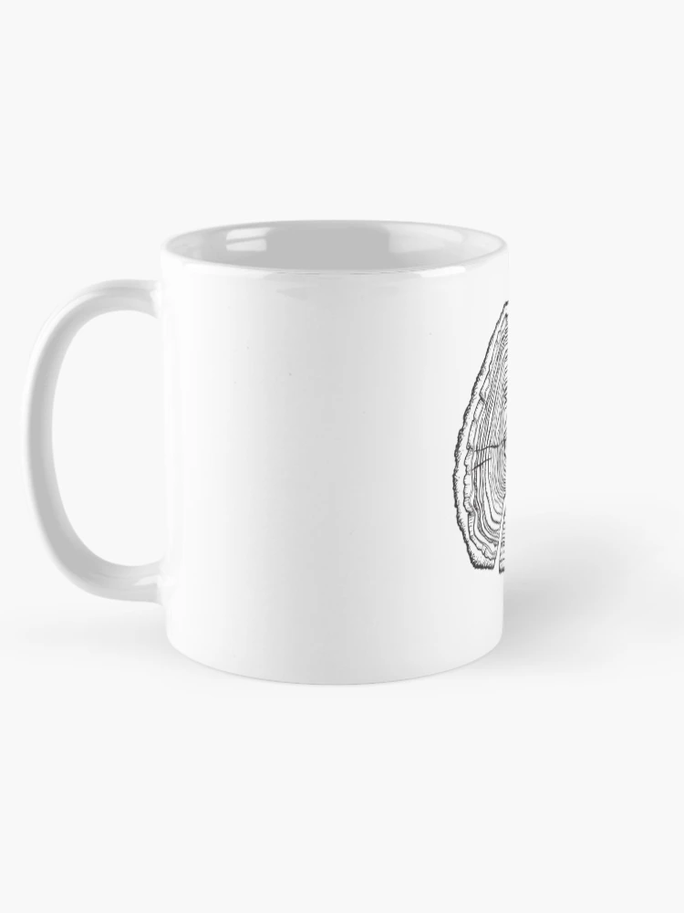 Thumbnail 5 of 6, Coffee Mug, Tree Rings designed and sold by Singing Owl Crafts.