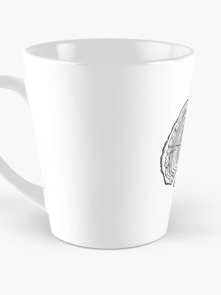 Thumbnail 3 of 4, Coffee Mug, Tree Rings designed and sold by Singing Owl Crafts.
