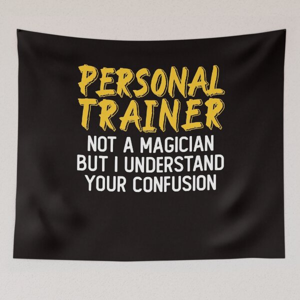 Item preview, Personal Trainer Magician Bodybuilding Fitness Instructor designed and sold by TomGiantDesigns.