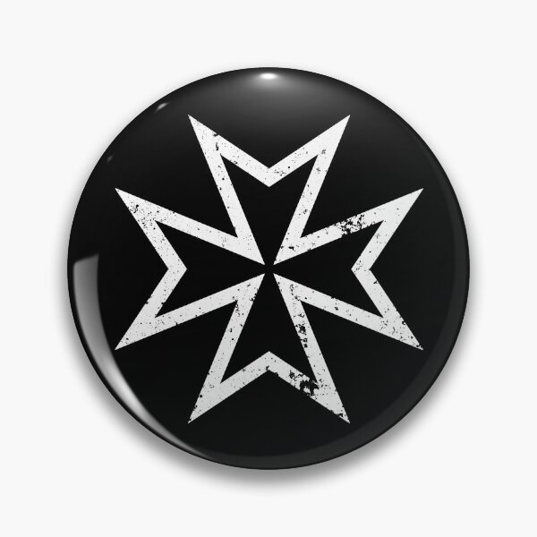 Item preview, Templar/Maltese Cross (Grunge Outline) designed and sold by Ukid.