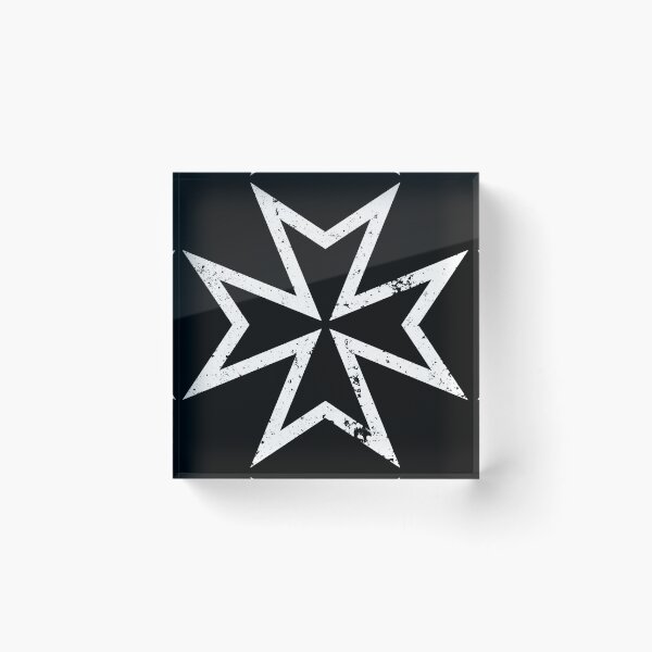 Item preview, Templar/Maltese Cross (Grunge Outline) designed and sold by Ukid.