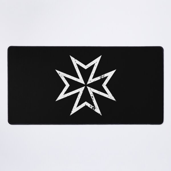 Item preview, Templar/Maltese Cross (Grunge Outline) designed and sold by Ukid.