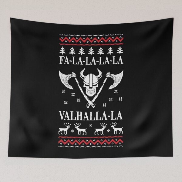 Item preview, Ugly Christmas Viking Fa La La La La Valhalla La designed and sold by JasonGandhi.