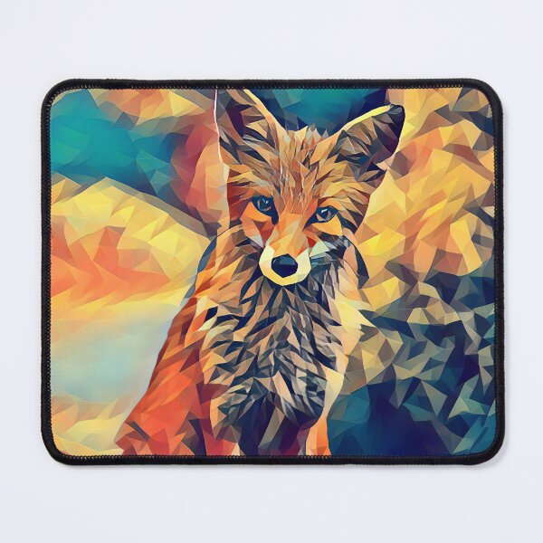 Item preview, The Fox Poly Art designed and sold by KA DESIGNS.