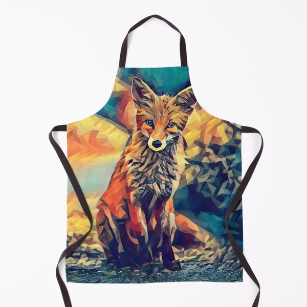 Item preview, The Fox Poly Art designed and sold by KA DESIGNS.