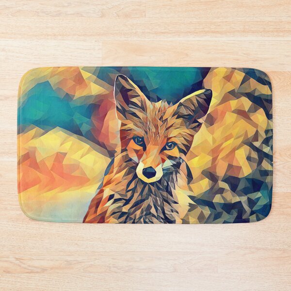 Item preview, The Fox Poly Art designed and sold by KA DESIGNS.