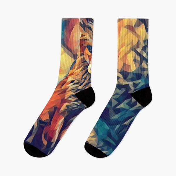 Item preview, The Fox Poly Art designed and sold by KA DESIGNS.