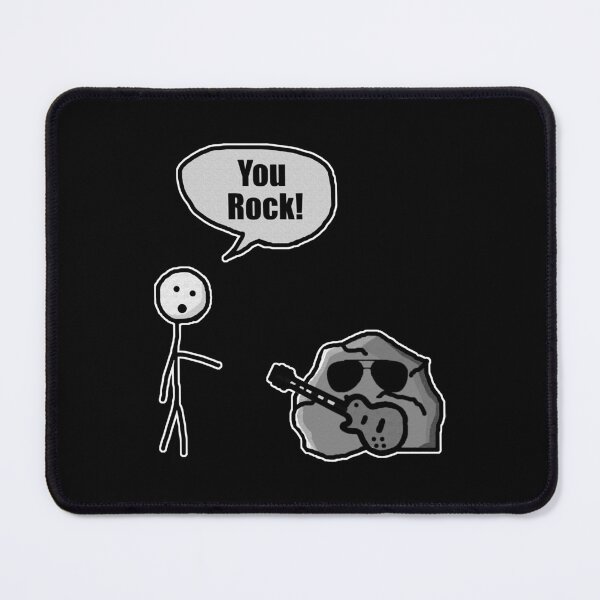 Item preview, You Rock - Funny Rock & Roll Pun designed and sold by JasonGandhi.