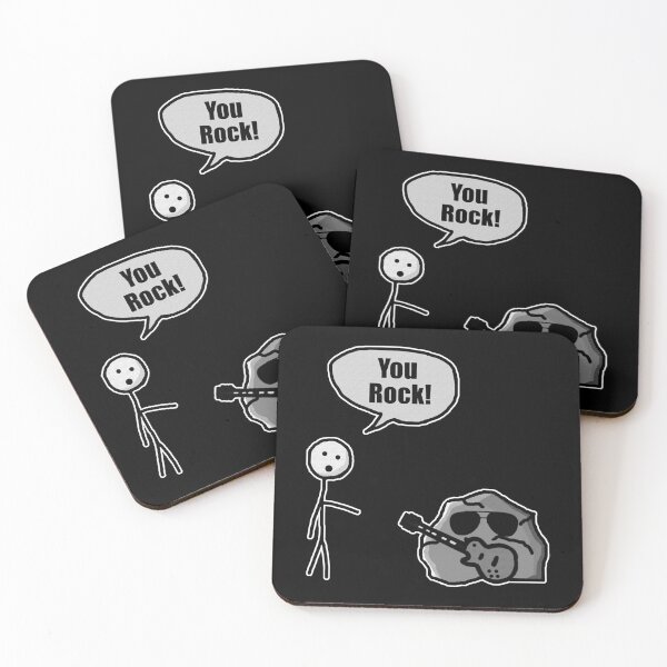 Item preview, You Rock - Funny Rock & Roll Pun designed and sold by JasonGandhi.