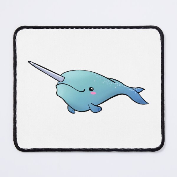 Item preview, Smiling narwhal designed and sold by cillablu.