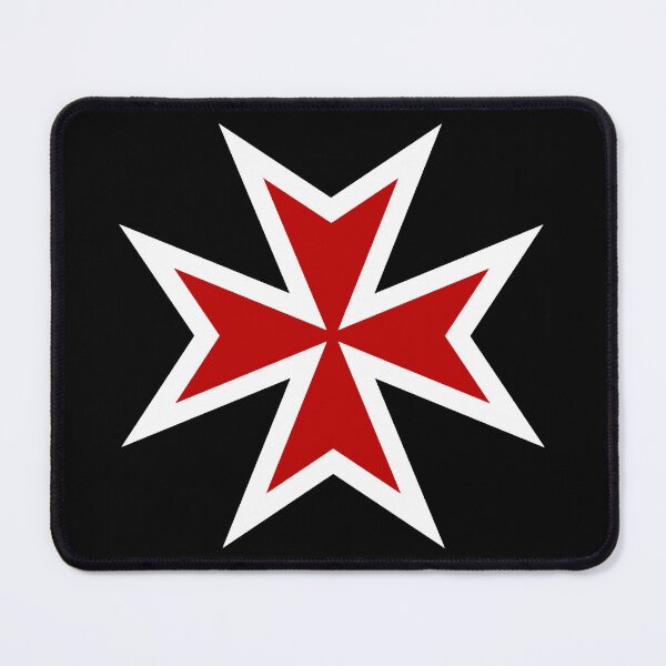 Item preview, Templar/Maltese Cross (Red Outlined) designed and sold by Ukid.
