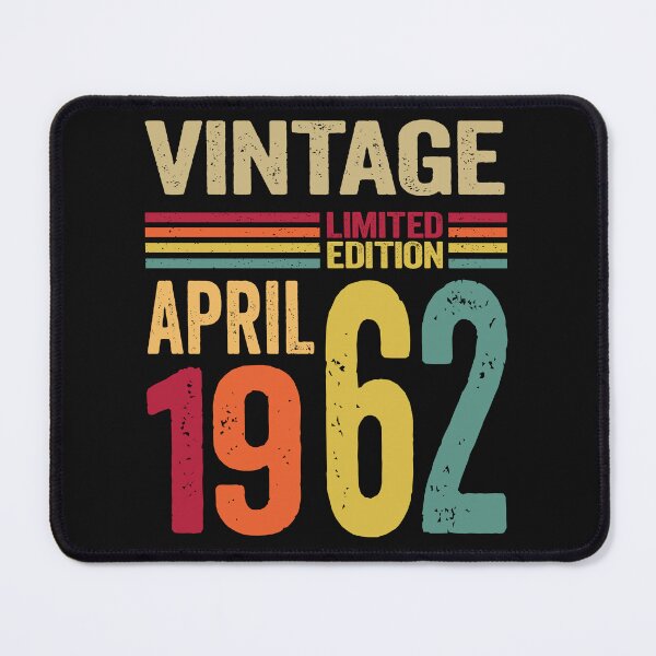 Item preview, 60 Year Old Gifts Vintage April 1962 - 60th Birthday gift designed and sold by BahaaIB.