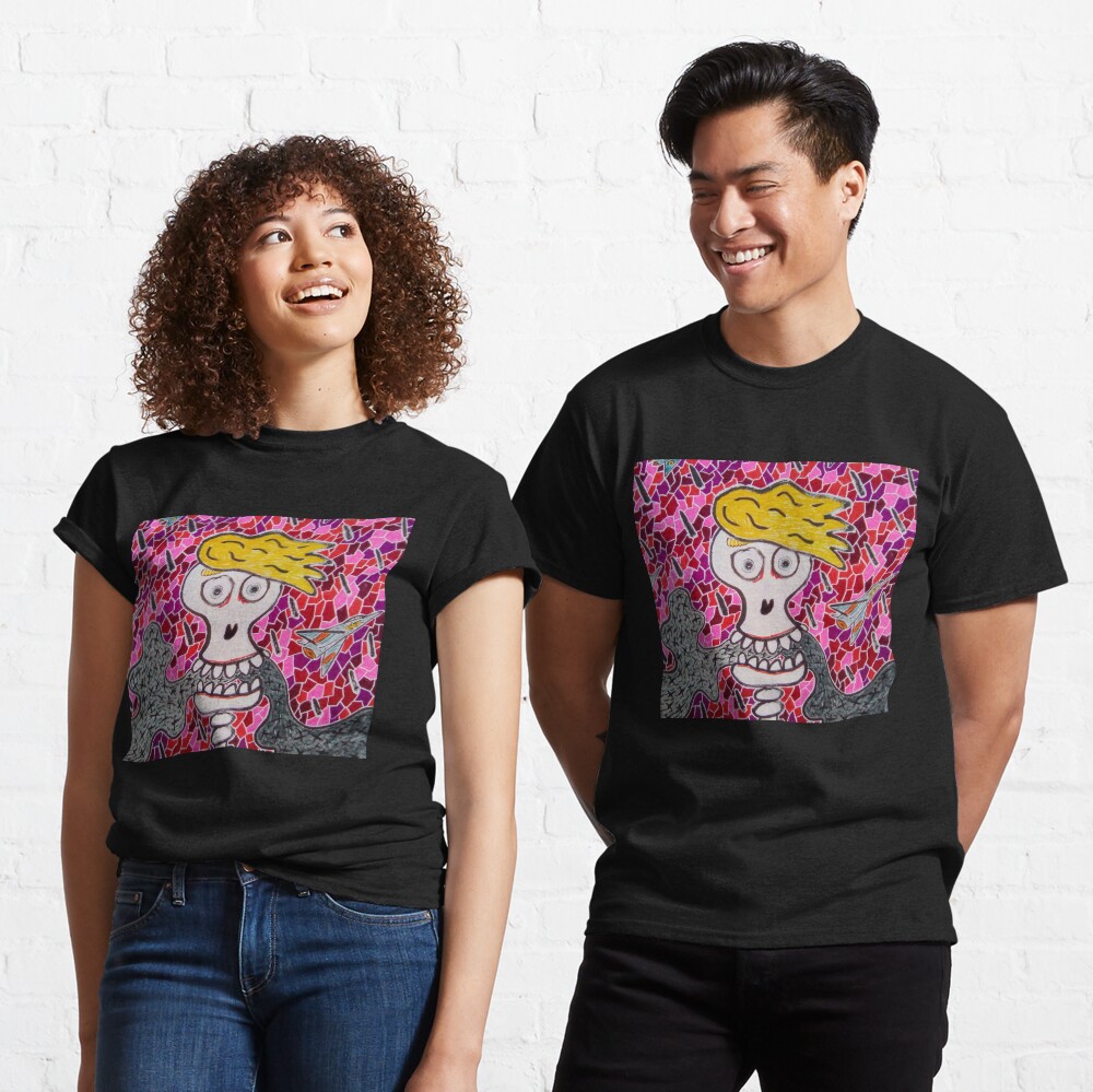 Aperçu de l'œuvre T-shirt classique créée et vendue par Mangepapier.