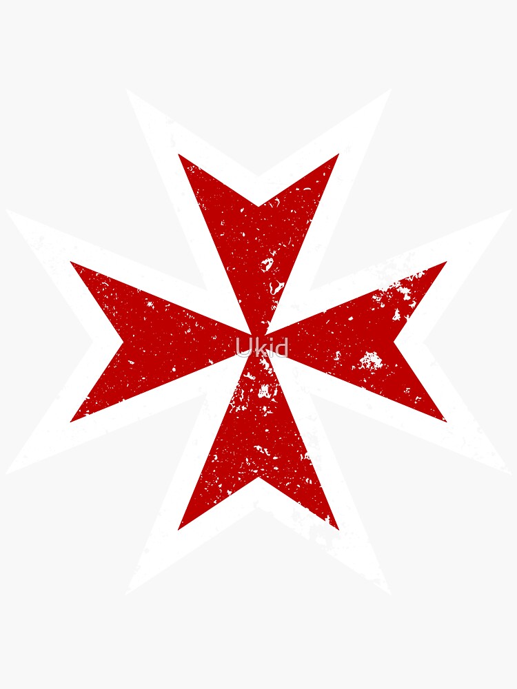 Templar/Maltese Cross (Red Battle Damage)