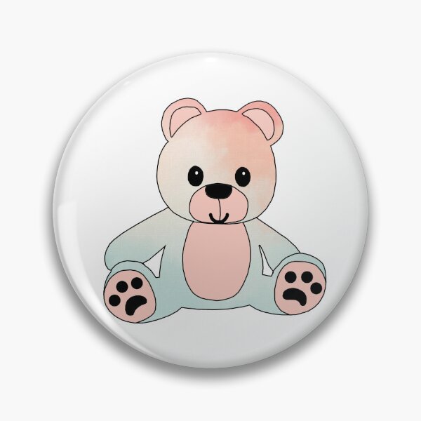 Item preview, cuddly little teddy (watercolour edition) designed and sold by ShipsinParadise.