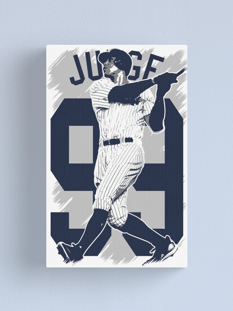 Aaron Judge Poster New York Yankees Baseball Canvas Sports 