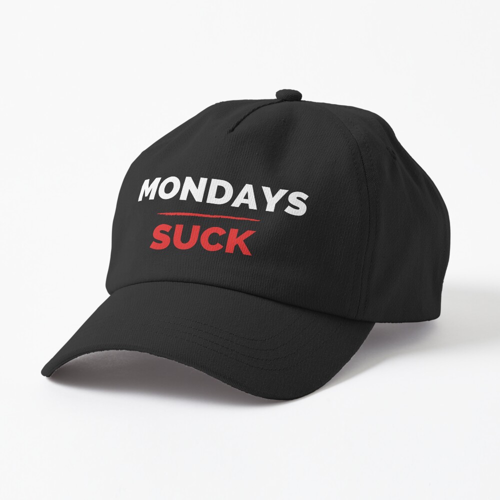 「高評価！」注目のレビュ Mondays Suck  帽子
