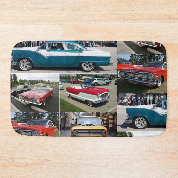 Item preview, Classic Vintage Cars Montage #4 designed and sold by Krispsm.