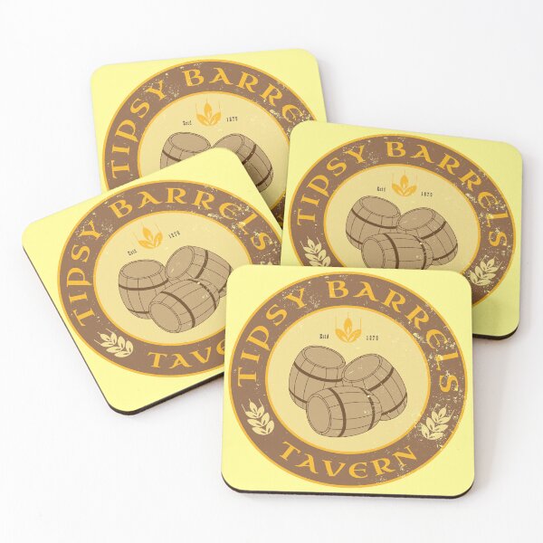 Item preview, Tipsy Barrels Tavern 2 Retro designed and sold by skocartwork.