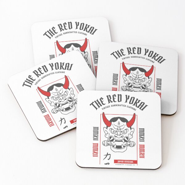 Item preview, Creative Ferocious Overcome Strong The Red Yokai Vintage designed and sold by ChamoroBowmaney.