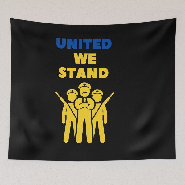 Item preview, United We Stand -Ukraine Invasion designed and sold by WowAllinOne.